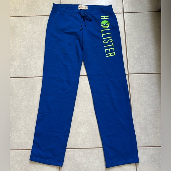 Hollister Pants - Womens Hollister Sweatpants - Royal Blue M